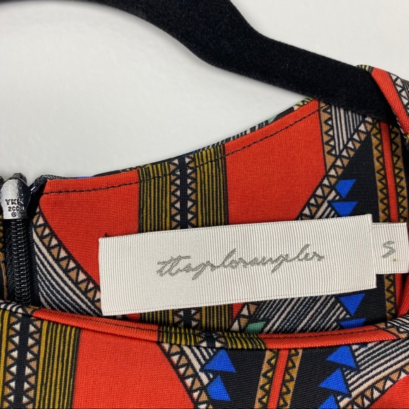 T Bags Los Angeles Boho Maxi Dress Side Cutouts S - Picture 4 of 8